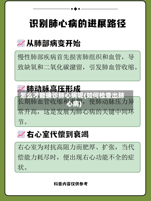 怎么才能确诊肺心病呢(如何检查出肺心病)-第1张图片